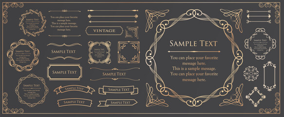 アンティークフレーム