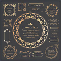 アンティークフレーム