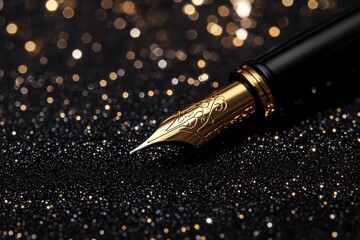 fountain pen close up