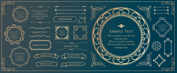 フレームデザインセット