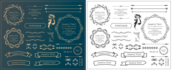 フレームデザインセット