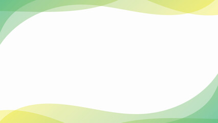 White desktop wallpaper, gradient green border design vector © Rawpixel.com