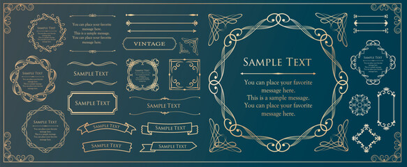 フレームデザインセット