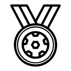 medal Line Icon