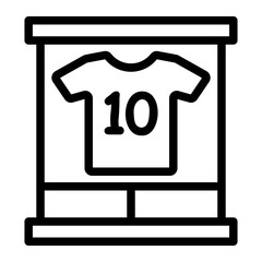 locker Line Icon
