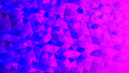 Background Abstract Geometric Pattern with Pink and Blue Polygon Shapes