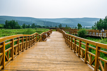 Fototapeta premium Arxan National Forest Park, Xing'an League, Inner Mongolia, China