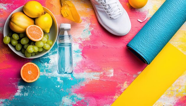 Healthy Lifestyle: Fitness & Fruit