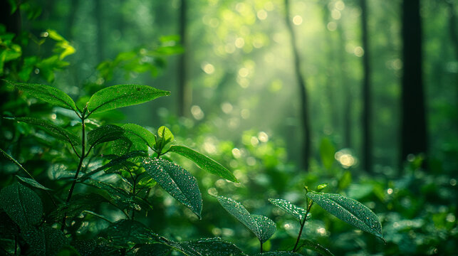 Lush Green Forest of the Western Ghats,