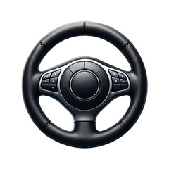 Steering wheel cover isolated on transparent background
