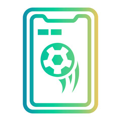 broadcasting Line Gradient Icon