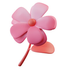  3D Illustration Flower