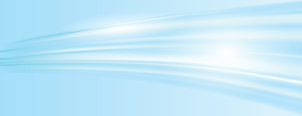 Abstract blue background with smooth gradient and horizontal lines. The blue background has a sleek, modern texture. Gradient background vector. Blue background.