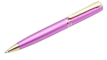 Elegant Pink Pen with Gold Accents Perfect for Office and Personal Use, Ideal for Writing, Signing Documents, and Gift Ideas for Students and Professionals