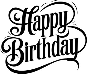 Happy birthday svg