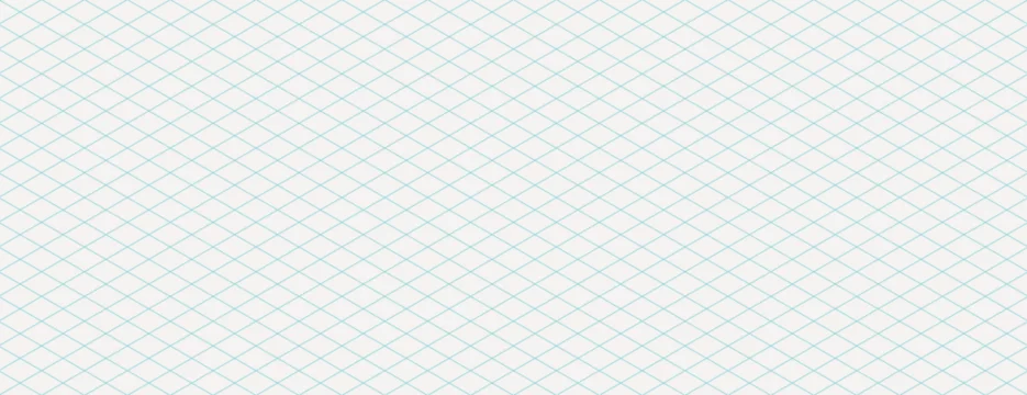 Light blue grid background with a minimalist style. The background features a light blue, crisscross pattern on a white surface. Grid pattern background vector. Teal background.