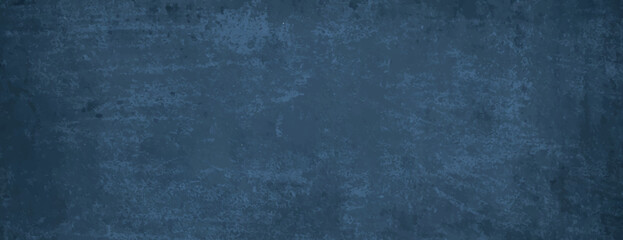 A textured blue background with a grunge style. The blue background features a rough, distressed texture for a vintage look. Rough concrete texture background. Blue background vector.