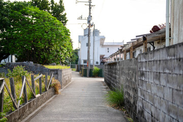 Empty seaside in spring at Aka Island, Zamami Village, Okinawa Prefecture, Japan