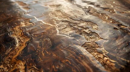 a heavily rusted metal surface with intricate patterns of orange, brown, and gray corrosion.