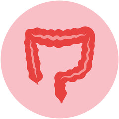 장기 내장 일러스트 건강검진 암 검진 a healthy gut | Hospital organ cancer vector illustration