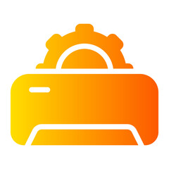 setting gradient icon