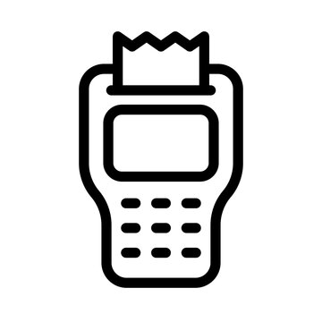 recommend clip art: pos payment outline style