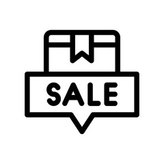 sale item outline style