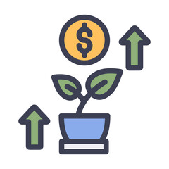 profit sale filled style