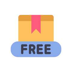 free item flat style