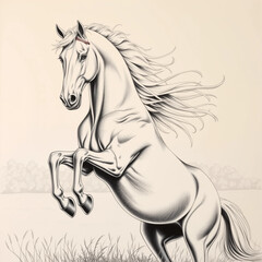 Horse Drawing