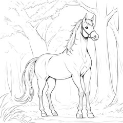 Horse Drawing