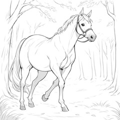 Horse Drawing
