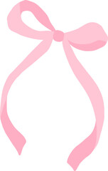 Flat Design Ribbon Bow