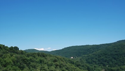 Obraz premium blue sky shiny sunlight beam sun glare rays and clouds with blank space.A beautiful blue sky with white puffy clouds and the sun shining brightly,12345