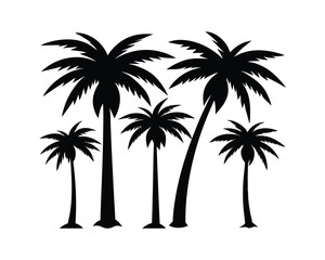 Palm Tree Clipart for Beach and Summer Designs