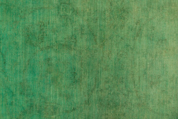 green overdyed handwoven rug close up