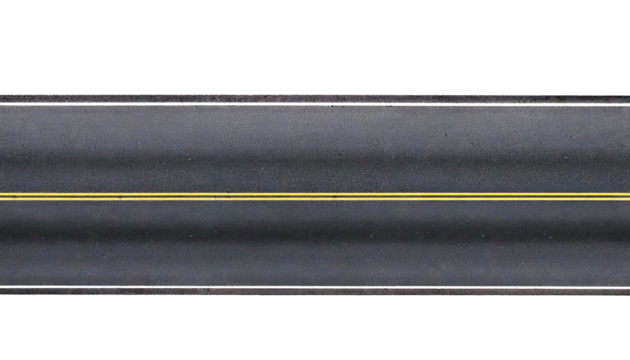 road isolated background. Top View, Generated Image