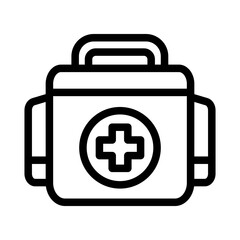 first aid outline style