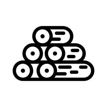 recommend clip art: logs outline style