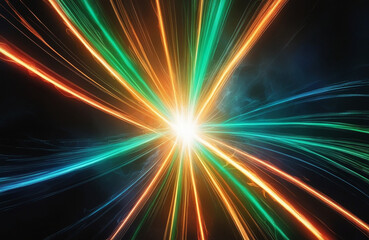 Abstract Streaks of Light Background