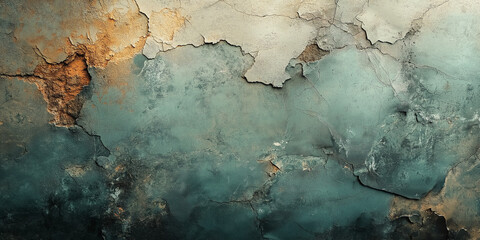 Vibrant Abstract Texture with Gradient Transition from Warm Orange to Cool Blue Tones