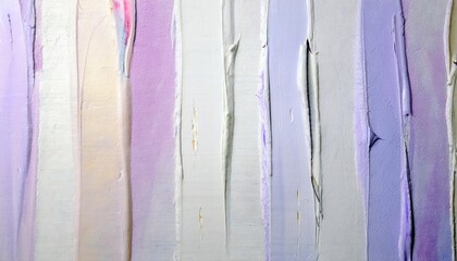 vertical textured pastel brushstroke pattern with lavender, beige, and cream tones for minimalistic abstract wall art or digital background