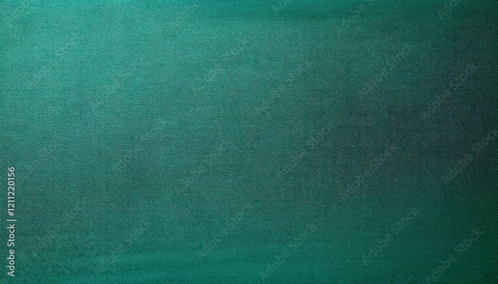 Poster textured emerald green fabric background with subtle gradient, soft textile surface for digital desi