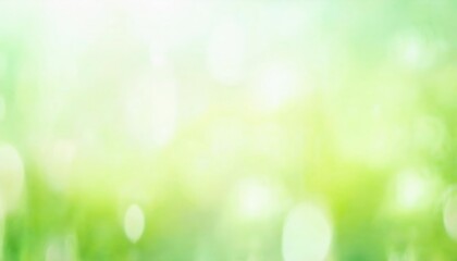 serene green and white bokeh light background with soft blurred nature tones, perfect for design, presentation, or digital art

