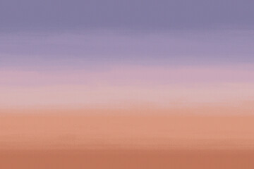 Gradient sunset sky background painting