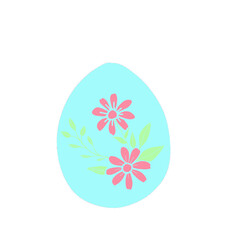 easter egg Doodle lined