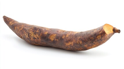Sweet Potato, yam, isolated on white background, full depth of field
