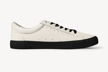 Off-white canvas sneakers, unisex footwear fashion