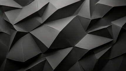 Obraz premium Abstract dark geometric pattern