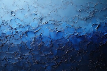 Abstract Blue Textured Paint Background Image